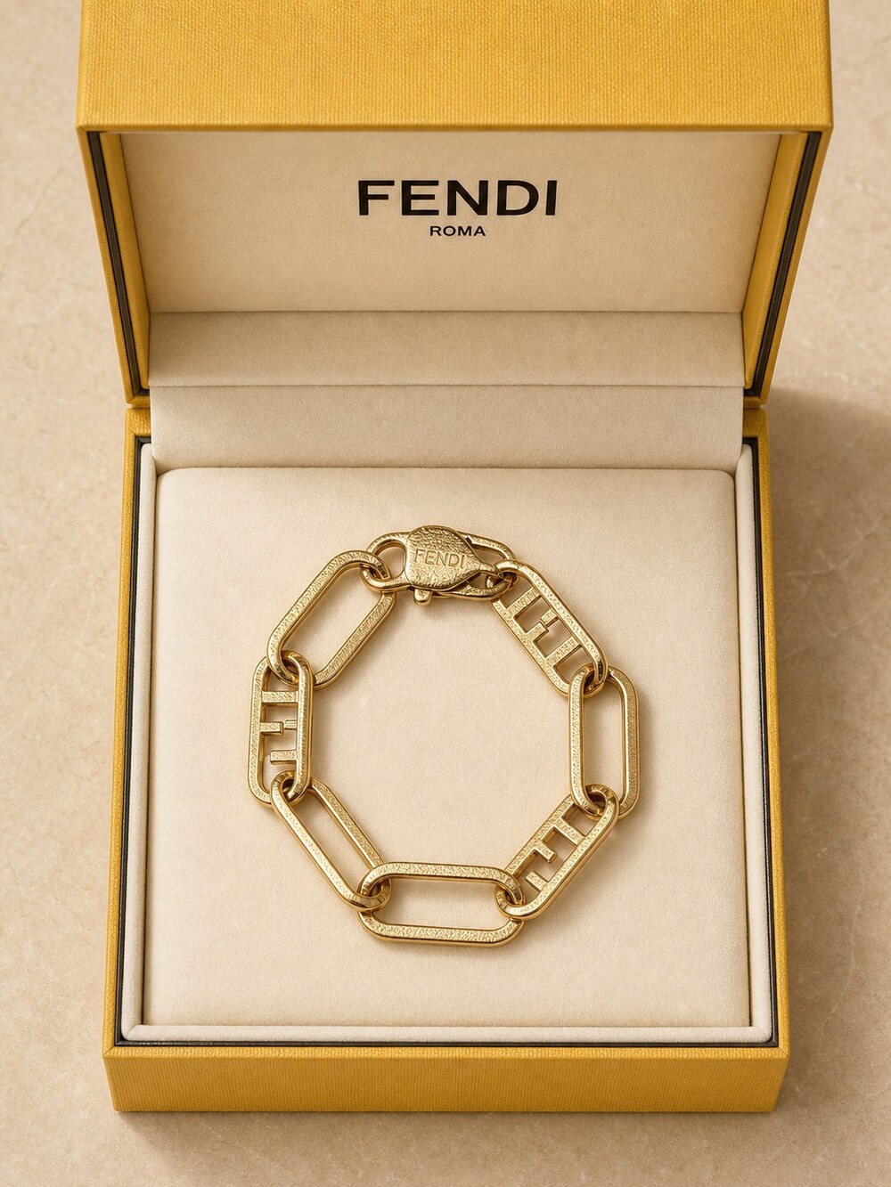 Fendi Modern Designer Bracelet Style 9 | New with Box - Picture 3 of 9